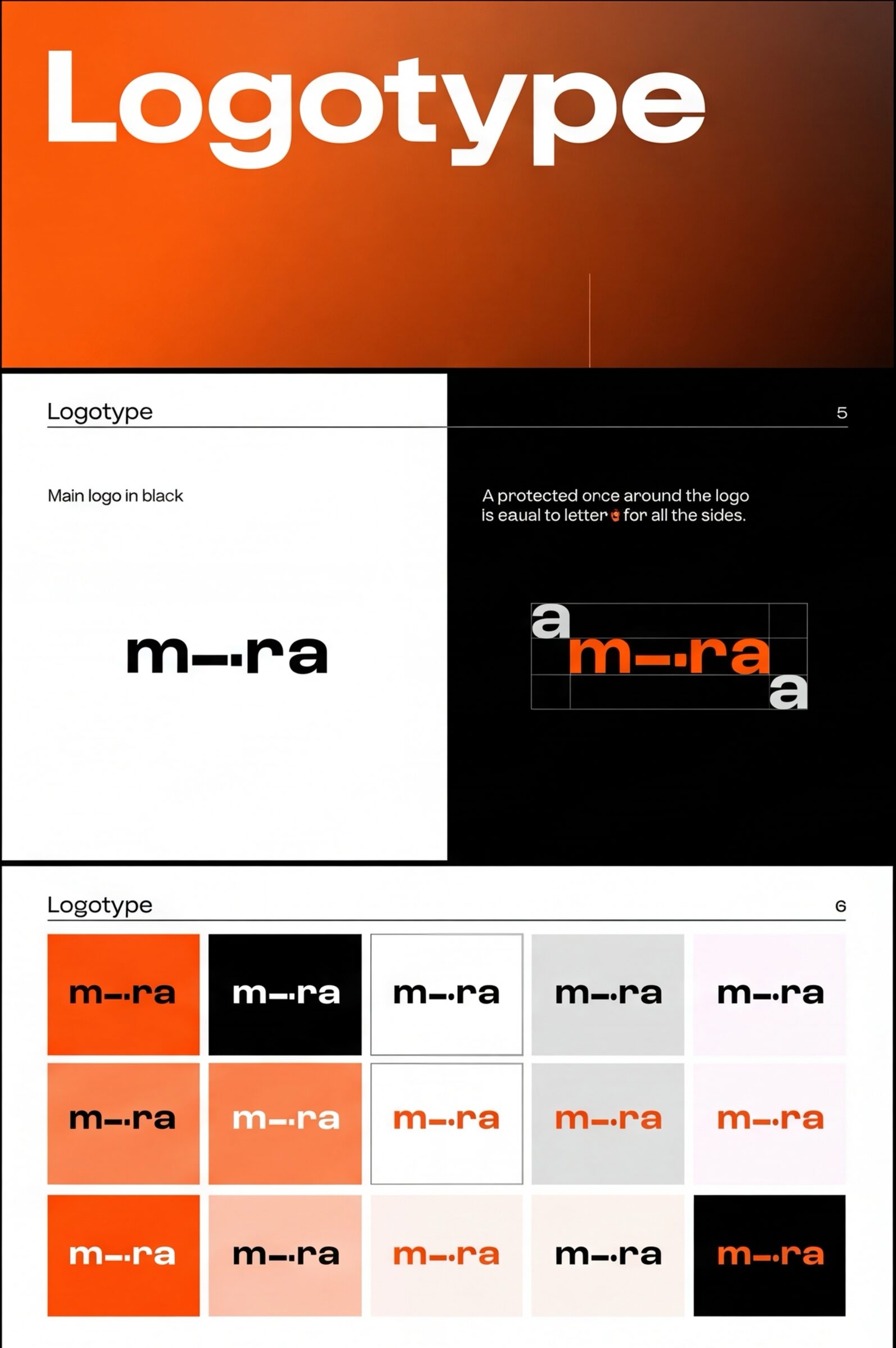 Вариации логотипа — все цветовые версии
